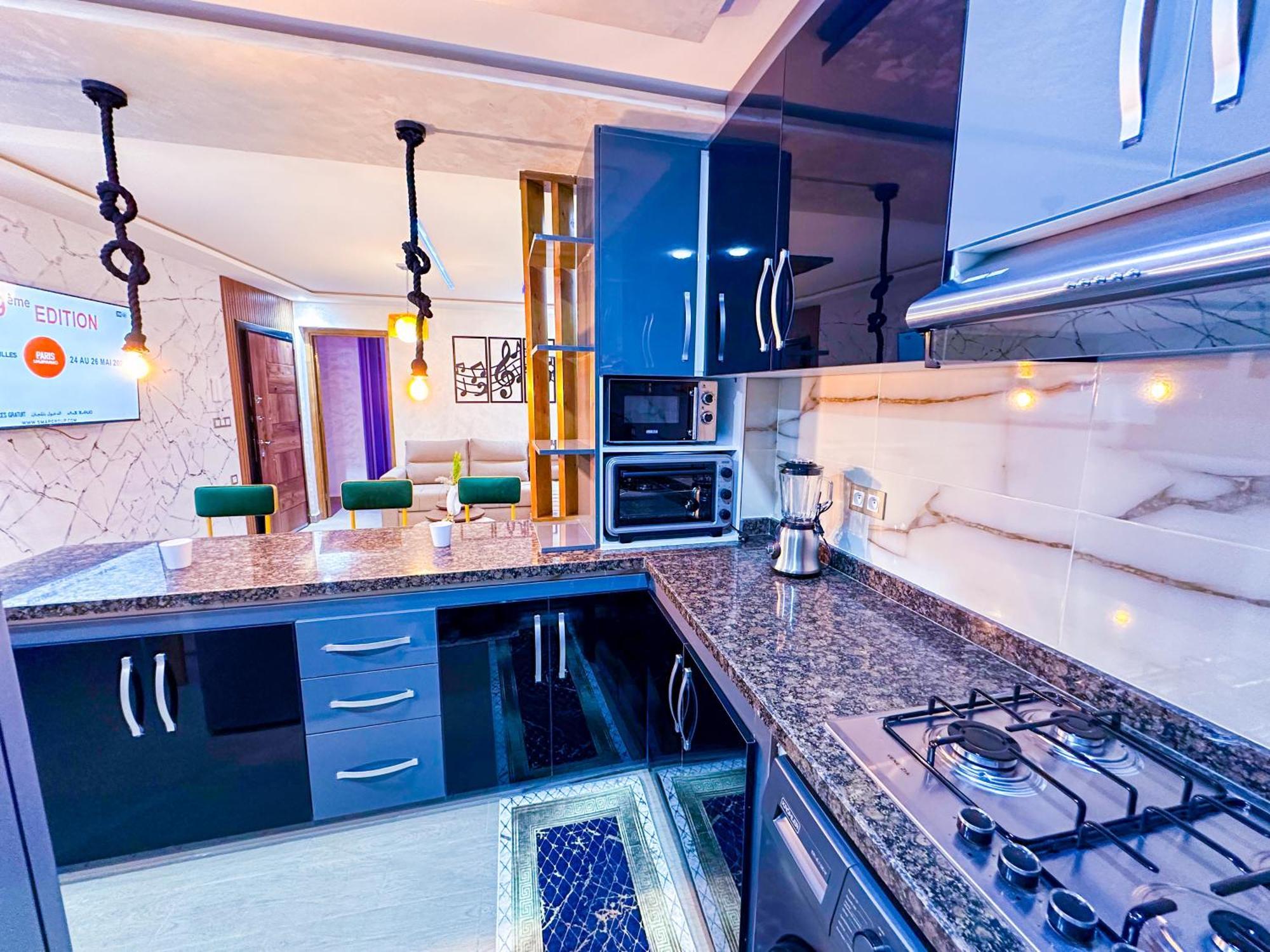 Veluxa - Luxury Holiday Homes - Centric Flat Tánger Exterior foto